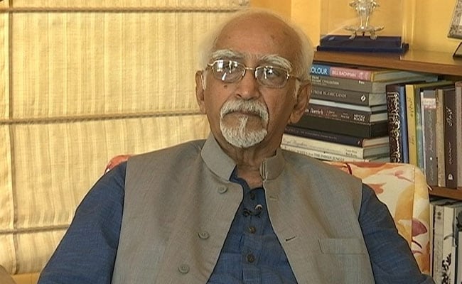 Concerted Effort By Some To Regard Muslims As "Others": Hamid Ansari