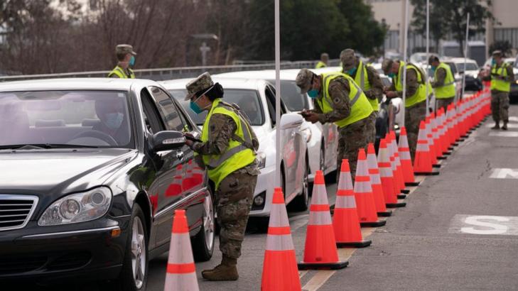 FEMA opens mass vaccine sites as bad weather hampers efforts