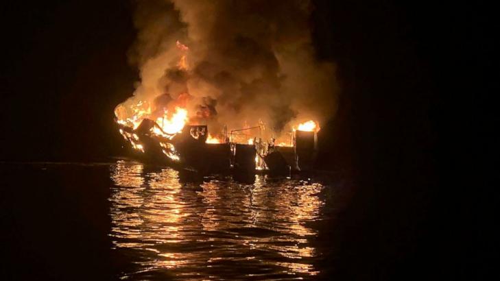 Captain pleads not guilty to manslaughter in boat fire