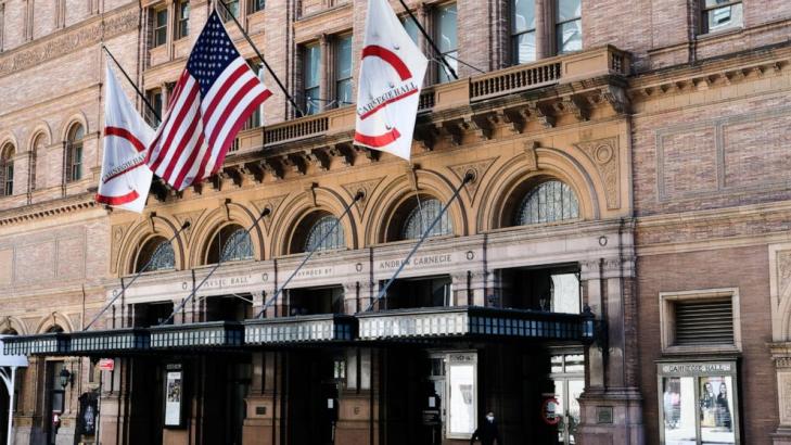 Pandemic causes Carnegie Hall to miss season for 1st time