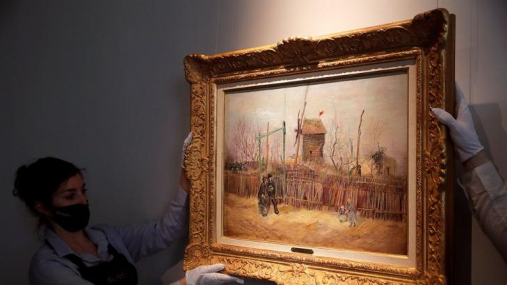 Rarely seen Van Gogh painting exhibited ahead of auction