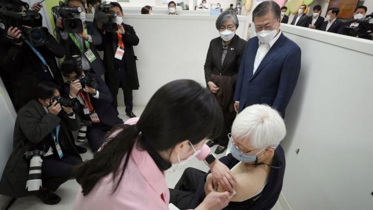 Asia Today: 1st vaccines reach arms in S. Korea, Hong Kong