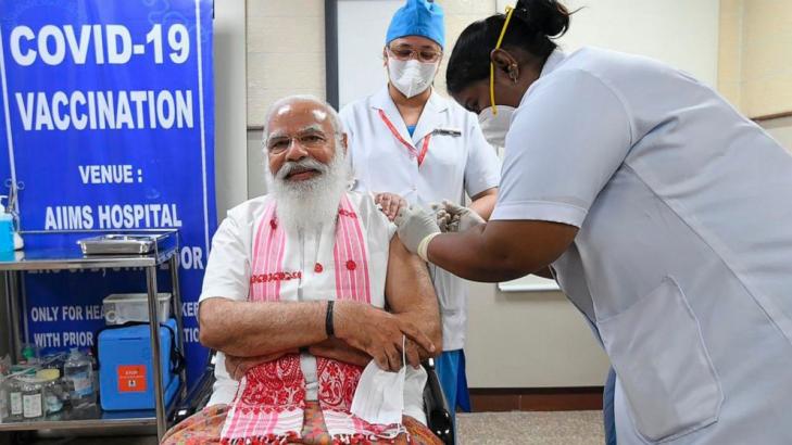 India giving COVID-19 vaccines to more people as cases rise
