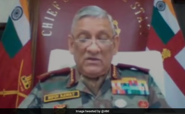 Indian Military Must Prep For Threats From China, Pak: General Bipin Rawat