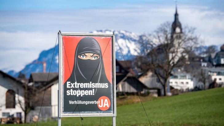Swiss vote on proposal to ban face coverings in public