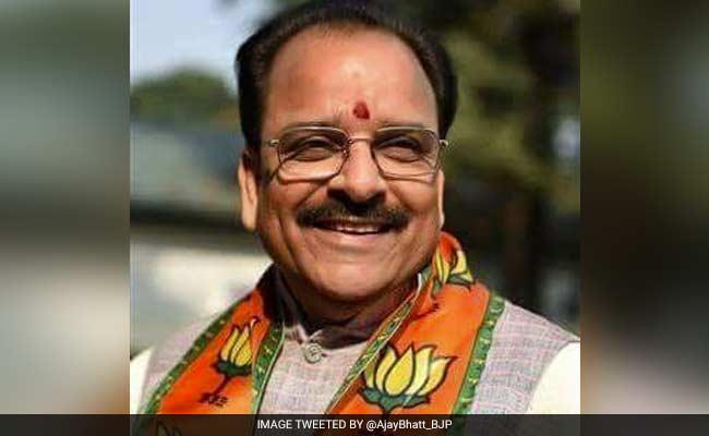 "I Am Not In Race To Become Uttarakhand Chief Minister": BJP's Ajay Bhatt