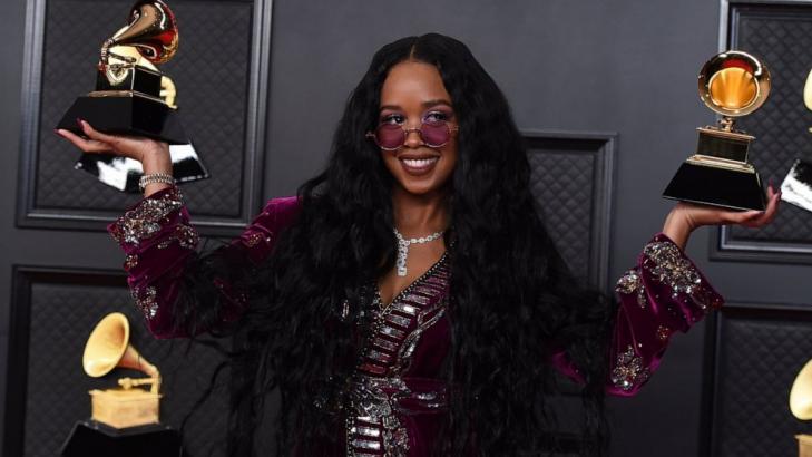 After top Grammy win, singer H.E.R. is heading to the Oscars