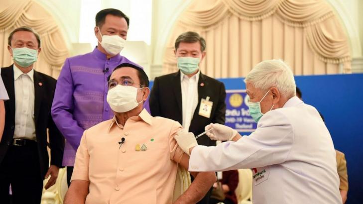 Thailand PM gets AstraZeneca jab, 1 Asian country suspends