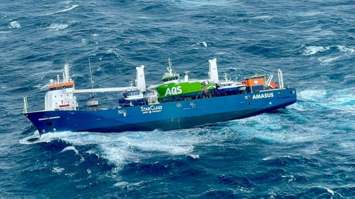 Crew evacuated as Dutch cargo ship risks sinking off Norway