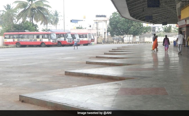 Bus Employees' Strike In Karnataka Enters Third Day, Services Hit