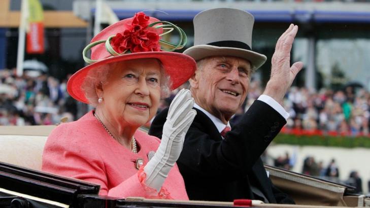 AP PHOTOS: Prince Philip's lifetime in the royal spotlight