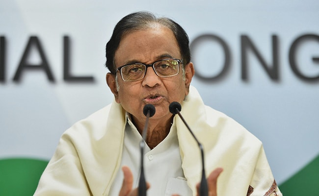 Centre Covering Up Vaccination Drive Failure With Rhetoric: P Chidambaram