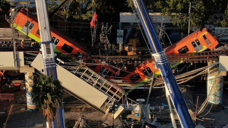 At least 23 dead, dozens injured after Mexico City Metro overpass collapses