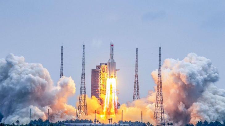 Chinese rocket updates: Debris splashes down in Indian Ocean