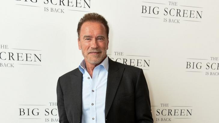 Schwarzenegger, Abrams make pitch for movie theater return