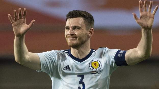 Scotland v Czech Republic: Robertson tells team-mates to believe they belong on big stage