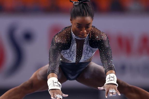 Simone Biles' Reason For Wearing Those G.O.A.T Leotards Is, Unsurprisingly, The Best