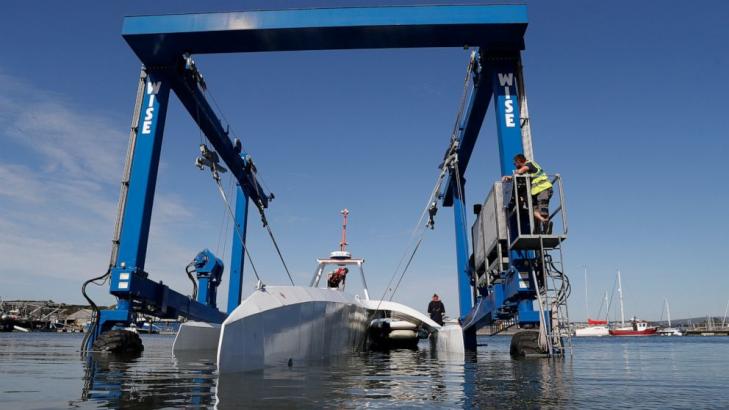 Robotic ship sets off to retrace the Mayflower's journey