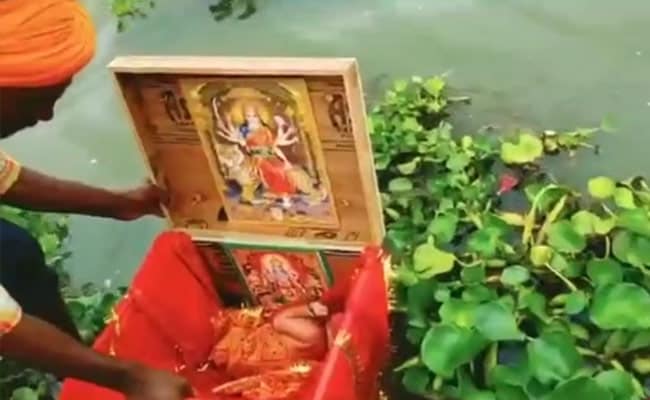 Newborn Girl In Wooden Box Found Floating In Ganga, Rescued By Boatman