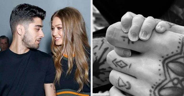 Gigi Hadid Shared An Adorable Message For Zayn Malik's First Father's Day