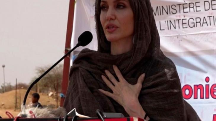 Angelina Jolie visits Burkina Faso as U.N. Special Envoy