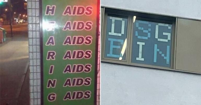 These hard to read signs have us scratching our heads (54 Photos)