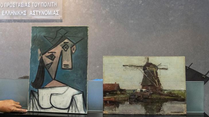 Greek construction worker arrested for Picasso work theft