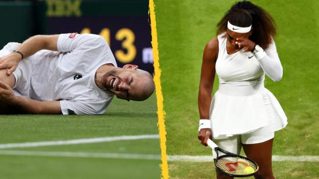 Wimbledon 2021: Roger Federer says grass is 'slippery under roof' after Mannarino & Williams injuries