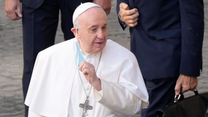 Pope Francis hospitalized for planned intestinal surgery