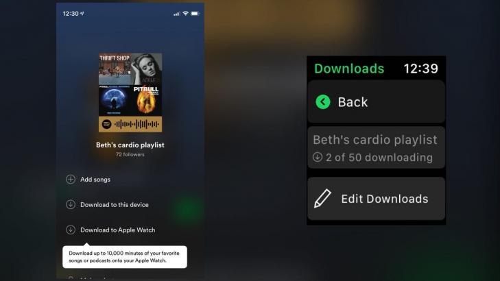 How to Download Spotify Songs to Your Apple Watch Instead of Streaming Them