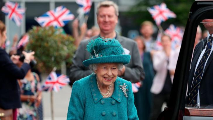 Queen Elizabeth II visits set of TV soap 'Coronation Street'