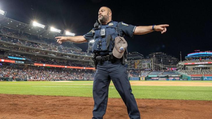 Washington Nationals game halted after shooting outside park