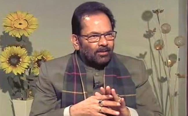 Mukhtar Abbas Naqvi Named Deputy Leader Of House In Rajya Sabha