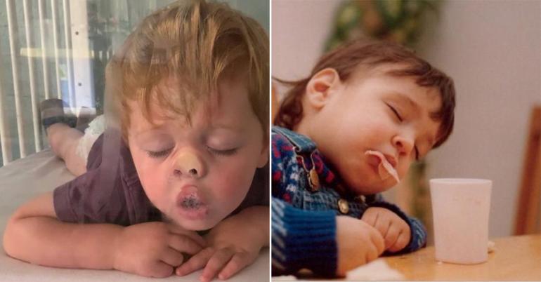 Kids fought the sleep, but the sleep won (25 Photos)