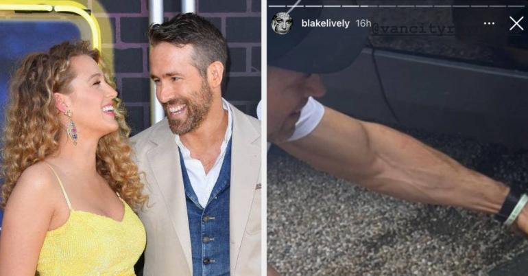 Blake Lively Hilariously Trolled Ryan Reynolds For Posting A Thirst Trap Of His "Fine Ass Arms"
