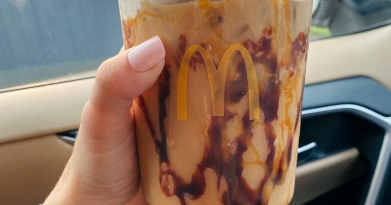 This McDonald's Snickers Iced Coffee Satisfied My Caffeine and Sugar Cravings First Thing in the Morning!