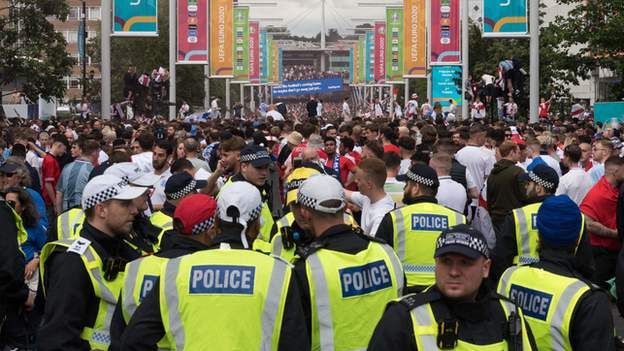 Euro 2020 final: 'Lawless yobs' behind 'six-hour siege' of Wembley, says FA chief