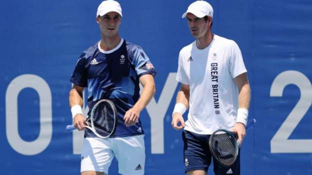 Tokyo Olympics: Andy Murray and Joe Salisbury through in doubles, Heather Watson out of singles
