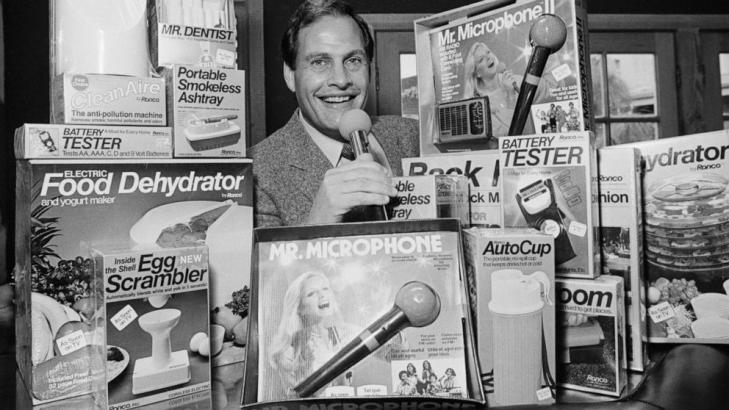 Ron Popeil was the sizzle of American ingenuity, personified