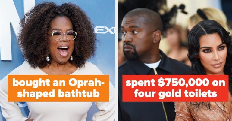 19 Of The Wildest Purchases Celebs Have Ever Made