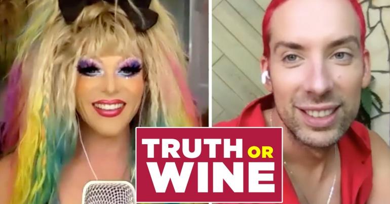 Alaska And Willam Played Our Game "Truth Or Wine" And Spilled Some Tea About "Drag Race"