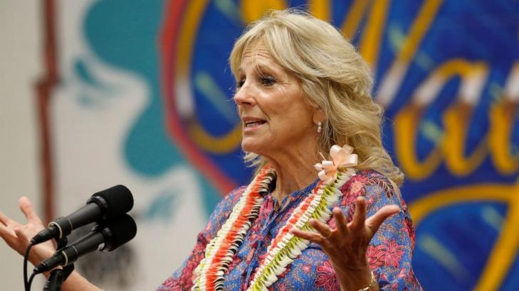 Jill Biden treated for puncture on foot after Hawaii visit