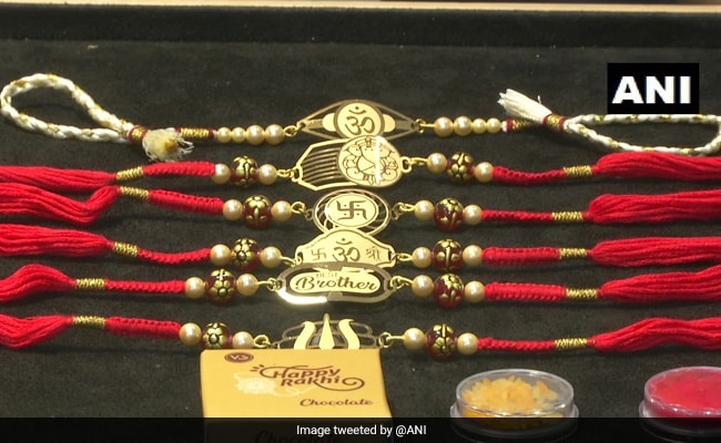 Gujarat Jewellers Selling Gold, Silver Rakhis Ahead Of Raksha Bandhan