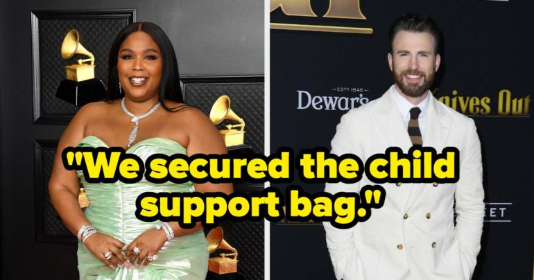 Yes, Chris Evans Knows About Lizzo's Pregnancy Joke TikTok And He's Very Excited To Be A Dad