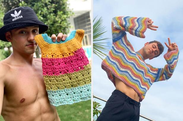 Not Only Is Tom Daley Amazing At Diving, But He's Also Amazing At Knitting Cute Things
