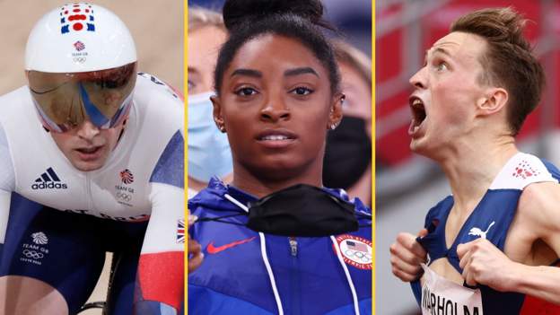 Tokyo Olympics: Jason Kenny claims British landmark as GB secure seven medals while Simone Biles wins bronze