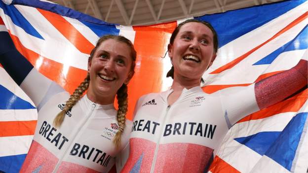 Tokyo Olympics: Laura Kenny sets record as she and Katie Archibald win madison gold