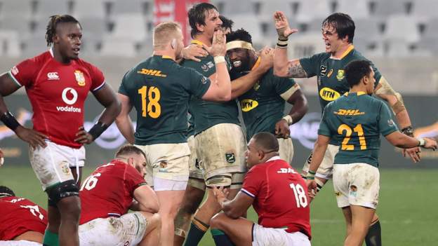 South Africa 19-16 British and Irish Lions: Morne Steyn's late penalty wins series