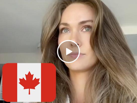 Miss Universe Canada speaks fluent Canadian there eh buds (Video)