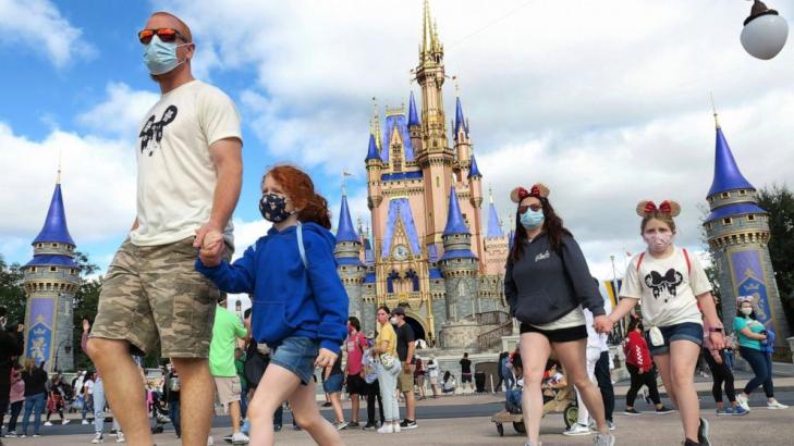 Disney World tweaks face mask policy, optional for outdoors